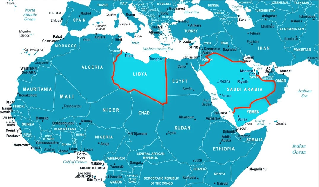 MiddleEastMap MiddleEastMap