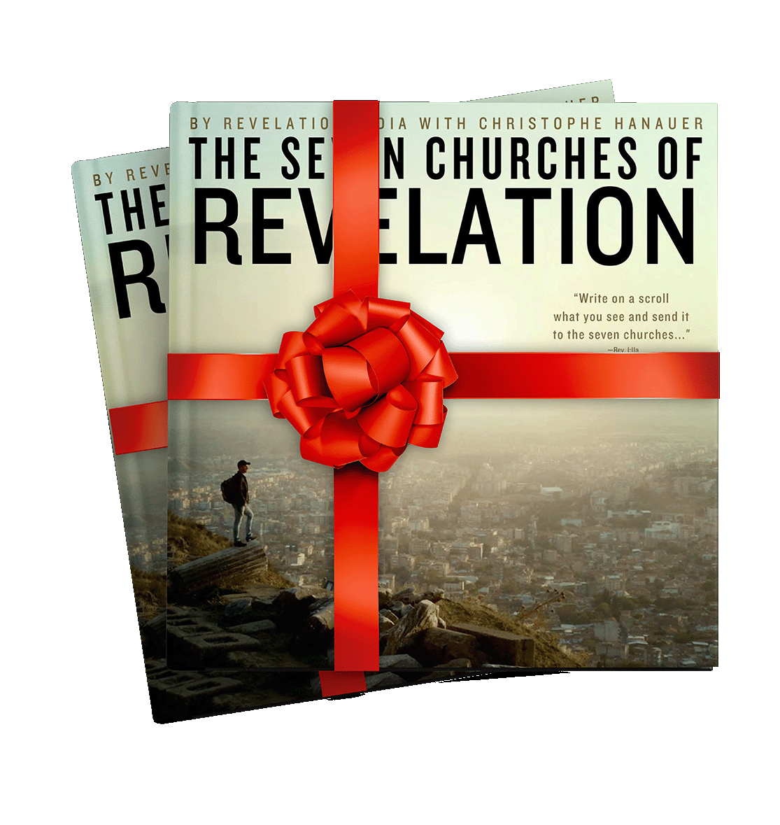 Two copies of The Seven Churches of Revelation book